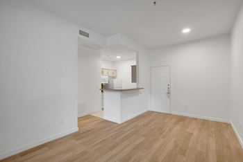 Empty room with kitchen view3
